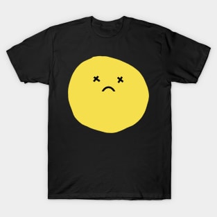 Sad Cute Smiley Face T-Shirt